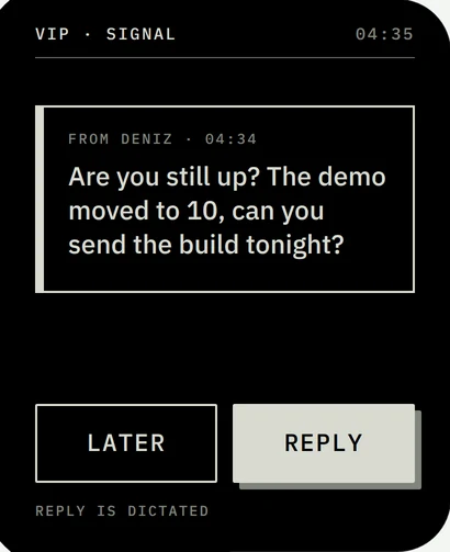 Two-tone Notification
