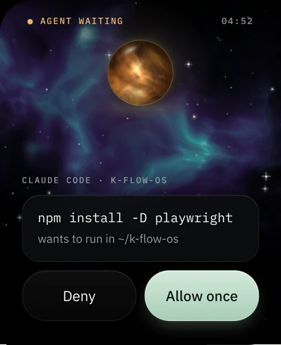 k-chain, Agent approval